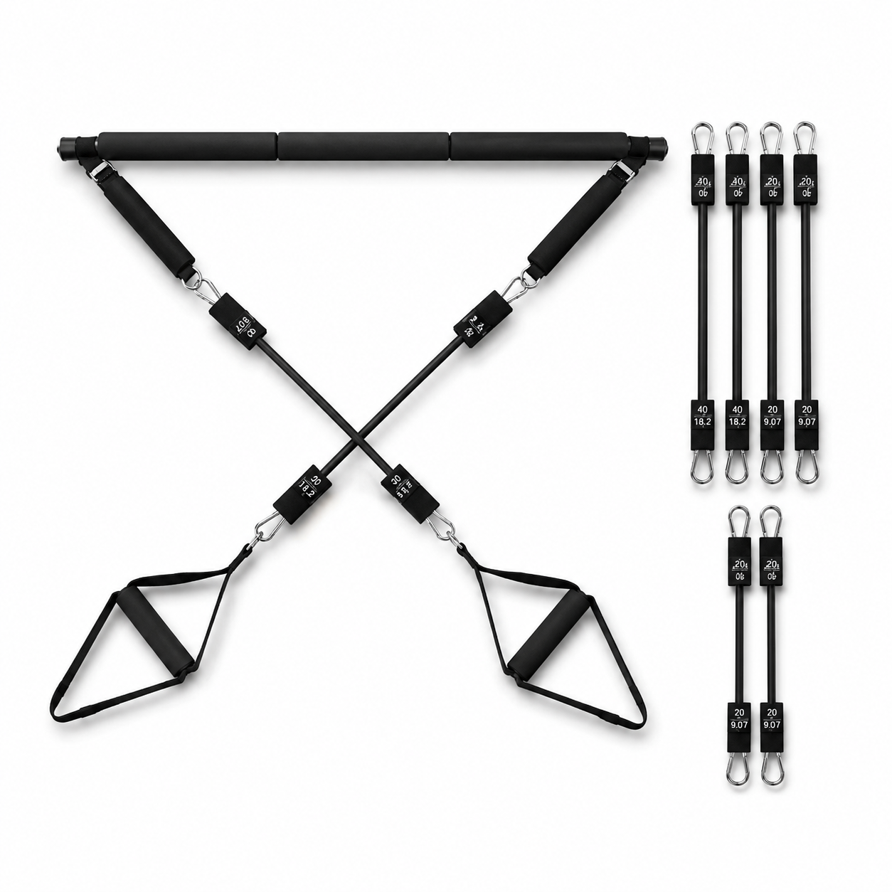 Pilates Bar Kit — Full-Body Home Workout System