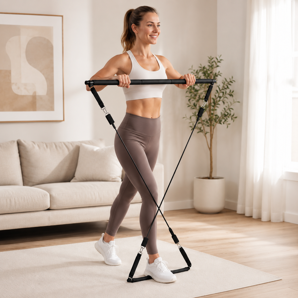 Pilates Bar Kit — Full-Body Home Workout System