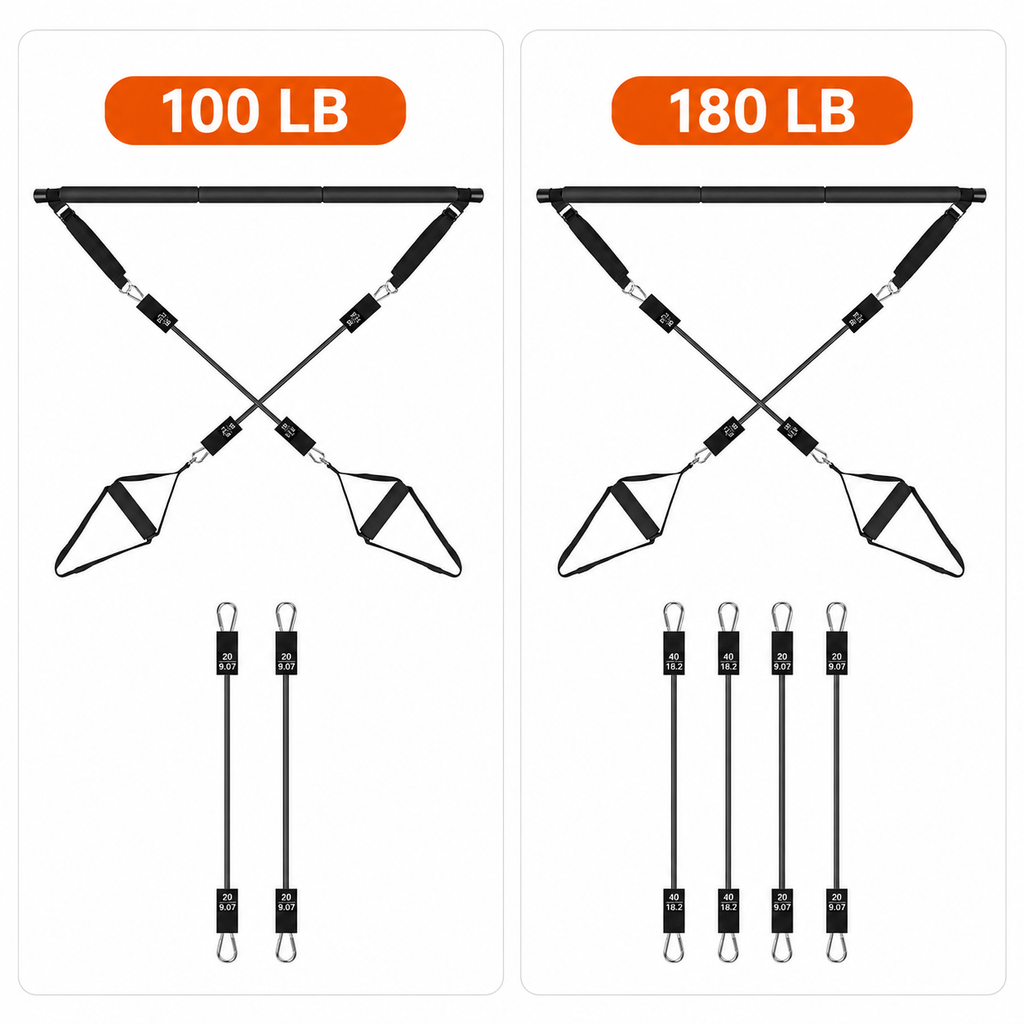 Pilates Bar Kit — Full-Body Home Workout System